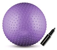 Мяч гимнастический IN094 (65 см; фиолетовый)