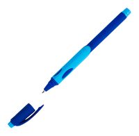 Ручка шариковая синяя "ErgoLine Kids Stick and Grip Neon" (0,7 мм)
