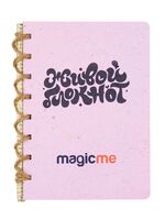 Живой блокнот "Magicme" (сиреневый)