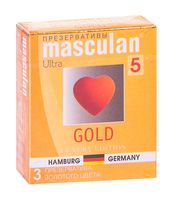 Презервативы "Masculan. Gold" (3 шт.)