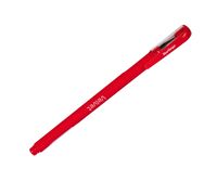 Ручка гелевая красная "Velvet" (0,5 мм)