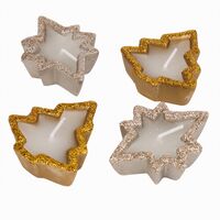 Набор свечей декоративных "Елочки" (4 шт.)