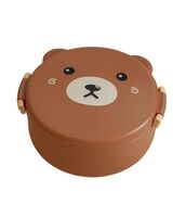 Ланч-бокс "Мишка" (коричневый)