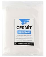Глина полимерная "CERNIT Number One" (белый матовый; 250 г)