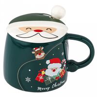 Кружка "С любовью" (зеленый)