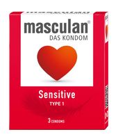 Презервативы "Masculan №3. Sensitive Plus" (3 шт.)