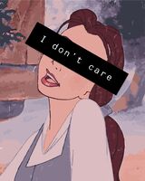 Картина по номерам "Новый взгляд на Принцессу" (400х500 мм)