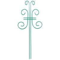 Шпалера декоративная "Бабочка" (44х18 см)