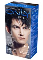 Гель-краска для волос "Estel Only" тон: 1/11, иссиня-чёрный