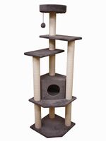 Игровой комплекс "Торнадо. Хлопок" (50х50х180 см; серый)