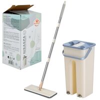 Швабра для пола с отжимом и ведром (6,5 л)