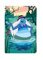 Обложка на паспорт "Летучий корабль. Водяной"