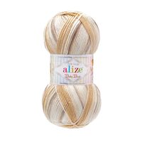 Пряжа "Baby Best Batik №7541" (100 г; 240 м; секционный)