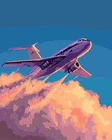 Картина по номерам "Выше облаков" (400х500 мм)