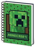 Записная книжка в линейку "Minecraft Creeper 3D" (А5)