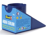Краска акриловая для моделей "Aqua Color" (светящаяся желтая; шелково-матовая; 18 мл)