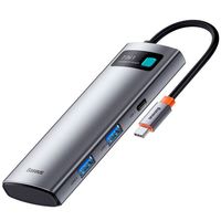USB-хаб Baseus Metal Gleam Series 8in1 WKWG050113