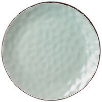 Тарелка десертная керамическая "Отражение" (190 мм; зелёная мята)