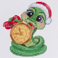 Набор для вышивания "Змейка 3" (100х110 мм)