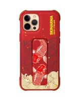Чехол Skinarma Nami для iPhone 12 Pro Max (красный блистер)