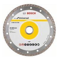 Алмазный круг Bosch Turbo ECO (сухая резка) универсальный (180х22 мм)