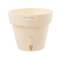 Цветочный горшок "Latina" (3,7 л; кремовый)