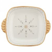 Блюдо фарфоровое "Алдан" (225х180х40 мм)