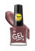 Лак для ногтей "Gel Effect" тон: 022, коричнево-каштановый