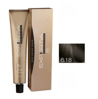 Крем-краска для волос "Expertia" тон: 6.18, тёмно-русый пепельно-жемчужный