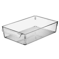 Лоток пластмассовый для холодильника "Qluxplastic" (325х200х70 мм)