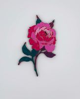Брошь "Роза садовая" (арт. 223-8)