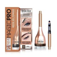 Помада для бровей "Magic Pro" тон: 02, тёмно-коричневый