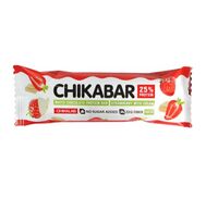 Батончик протеиновый "Клубника со сливками глазированный белым шоколадом" (60 г)