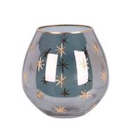 Подсвечник стеклянный (100х100 мм)