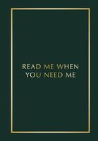 Блокнот с подсказками для писем любимому человеку. Read Me When You Need Me
