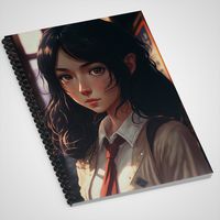 Скетчбук "Anime school girl №1" (А5)