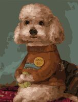 Картина по номерам "Хороший мальчик" (300х400 мм)