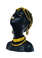 Фигурка "Девушка из африканского племени" (18,5х10х23 см)