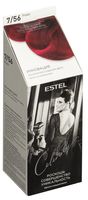 Краска-уход для волос "Estel Celebrity" (тон: 7.56, бордо)