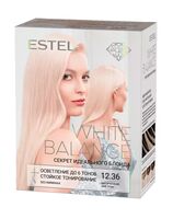 Набор для окрашивания волос "White Balance" тон: 12.36, магический аметрин