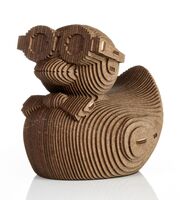 Сборная деревянная модель "Уточка-копилка"