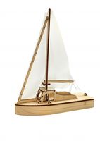 Сборная деревянная модель "Парусная яхта"