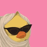 Картина по номерам "Губки уточкой" (200х200 мм)