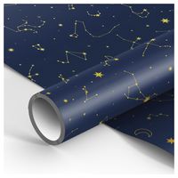 Бумага упаковочная "Golden constellations" (70х100 см)