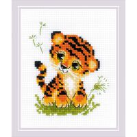 Набор для вышивания "Крошка тигр" (130х160 мм)