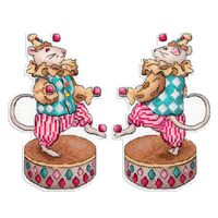 Набор для вышивания на пластиковой канве "Маленький жонглер" (110х160 мм)