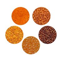 Набор бисера 10/0 "Preciosa №067" (5 цветов)