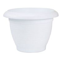 Кашпо "Terra" (6 л; белый)