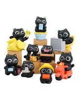 Магнит-сюрприз на холодильник "Повседневная работа Мяо"