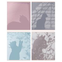 Тетрадь полуобщая в клетку "Тени" (48 листов)